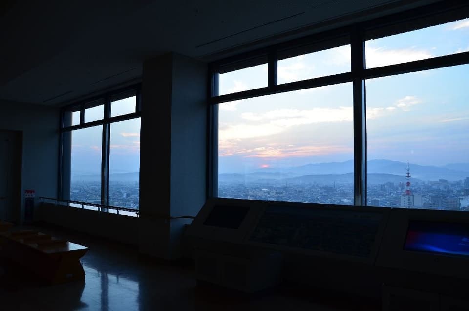 石川県庁舎展望ロビー