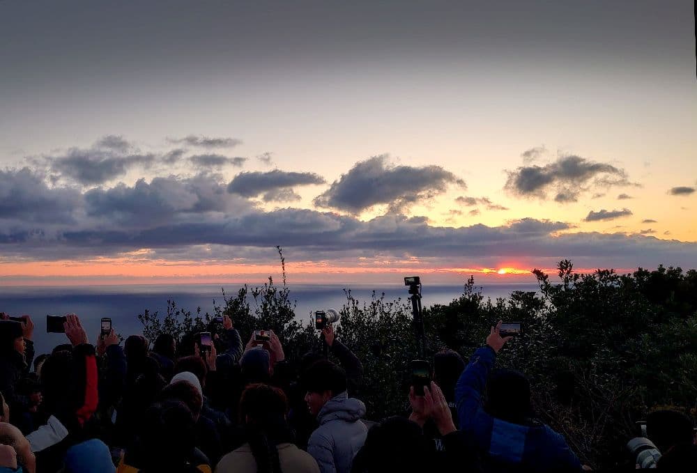Cape Muroto (East Bank) First sunrise