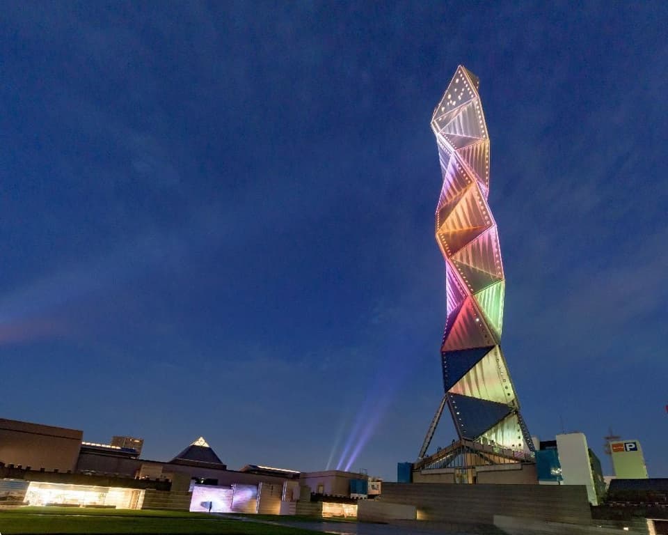 Art Tower Mito Light Up Project
