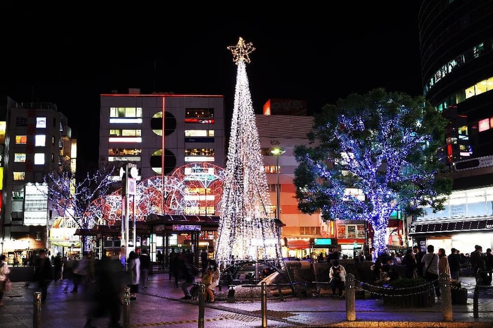 JR Akabane Station East Exit Station / West Exit Station Shopping Street Illumination