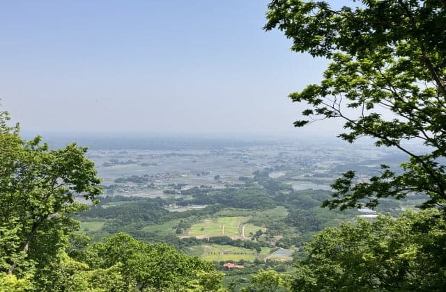 View from the summit of Mt. Yakurai