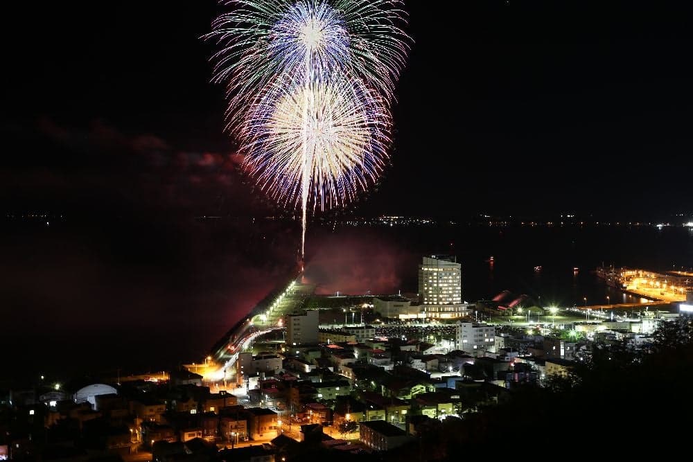 第61回稚内みなと南極まつり　大花火大会