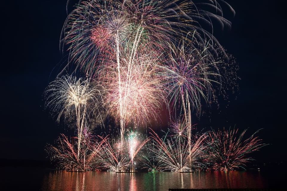 The 56th Tohokucho Lake Water Festival Fireworks Festival