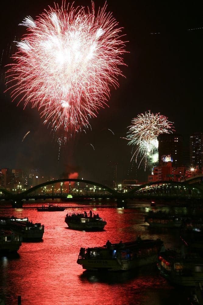 The 47th Sumida River Fireworks Festival