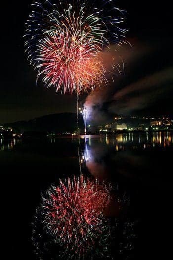 Shirakabako Summer Festival Fireworks Festival