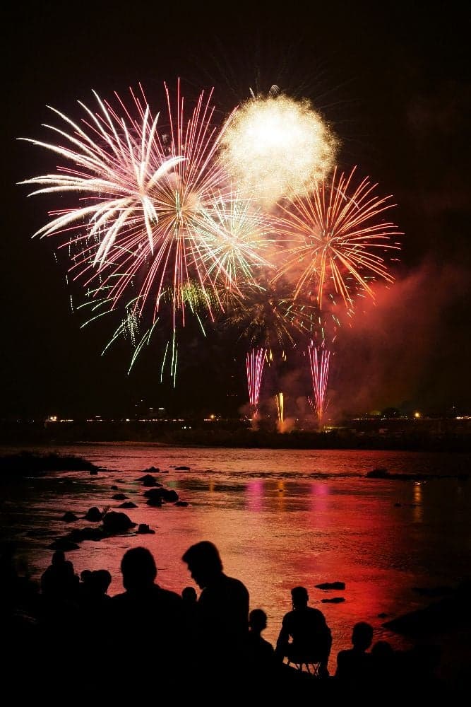 On Festival MINOKAMO2024 Fireworks Festival