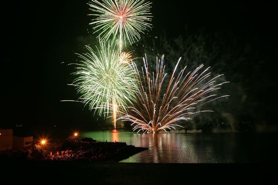 Yonago Ina Festival Fireworks Festival