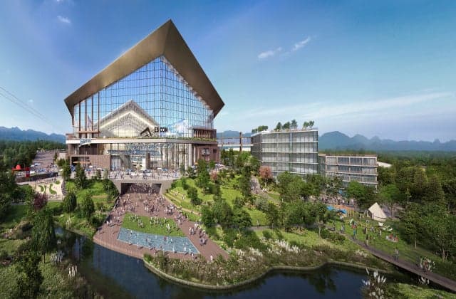 Forecast of completion of ball park