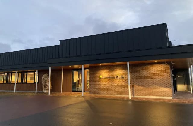 Exterior of the building