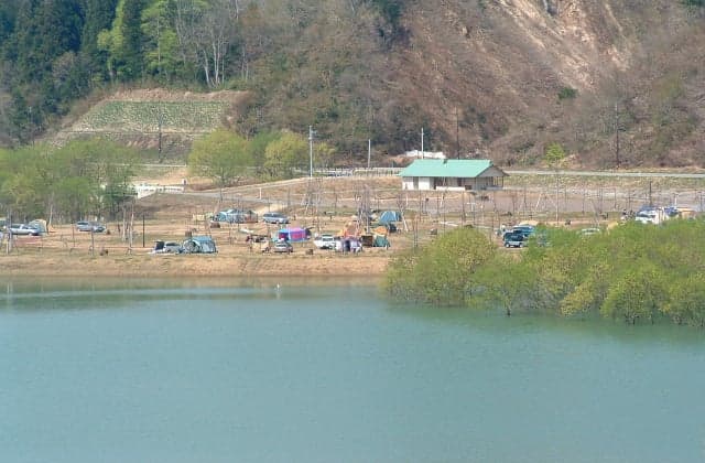 白川ダム湖畔オートキャンプ場