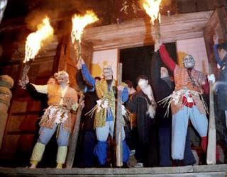 Senhayama Chiman-ji demon payment