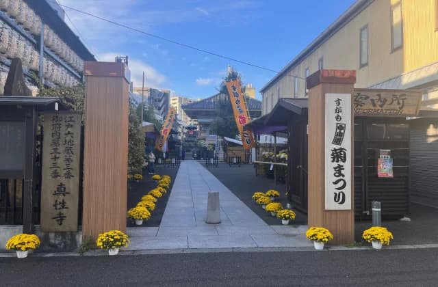 江戸六地蔵尊　眞性寺入口