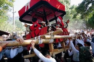 Autumn Festival of Uchihara Oji-jinja Shrine