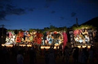 くずまき秋まつり・夜