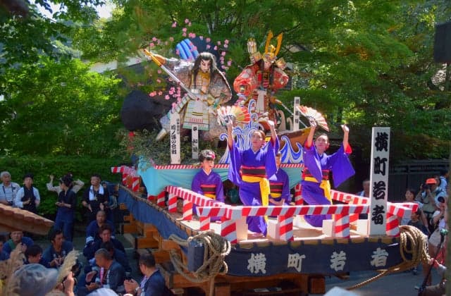 角館祭りのやま行事