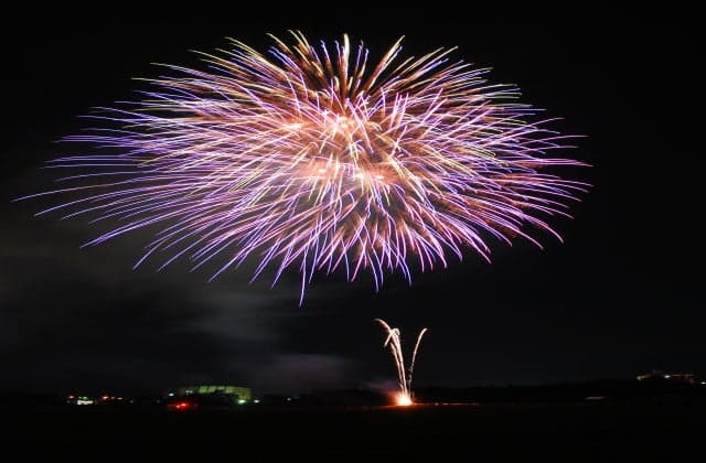 Fireworks at Yamazaki Noryo Festival