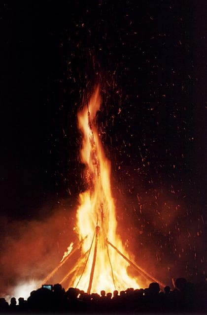 能登島向田の火祭（納涼祭）