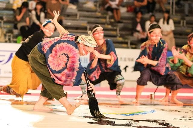 Calligraphy Performance Koshien