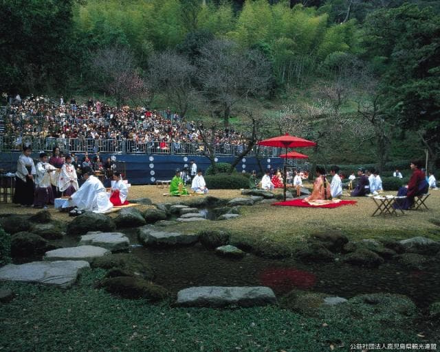仙巌園曲水の宴