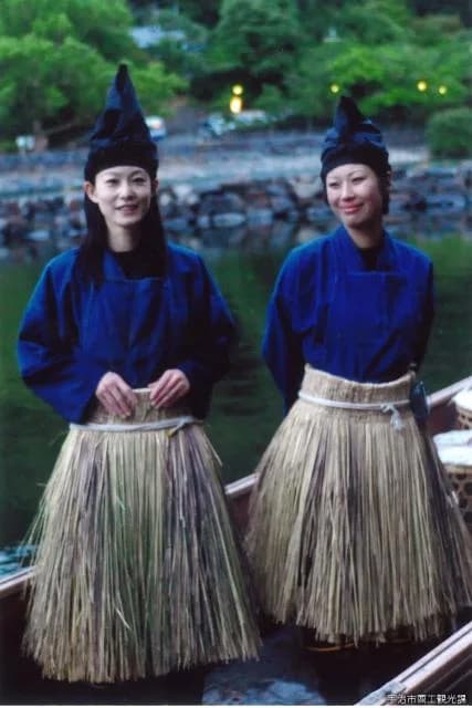 女性鵜匠