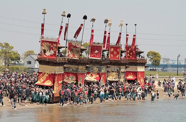 State of Kamezaki Shioboshi Festival