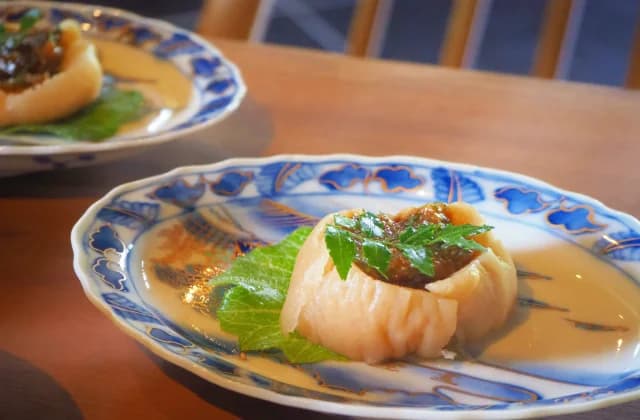 Frozen radish stew