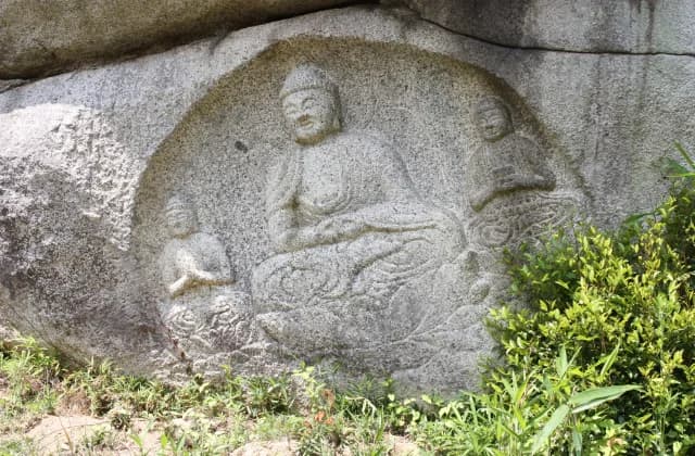 A gentle Buddha