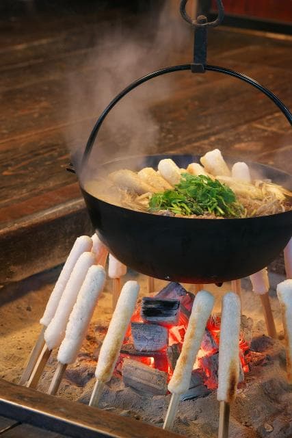 "Kiritanpo Nabe" in the authentic Odate