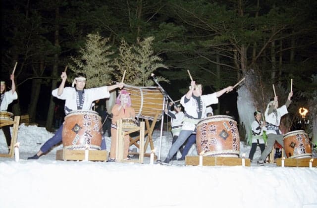 浅間鬼押し太鼓