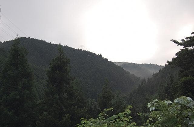 Scenery from the Kaho Alps Kyushu Nature Trail