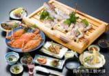 Live fish dishes from Seto