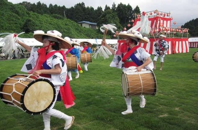 伝統芸能の田ばやし