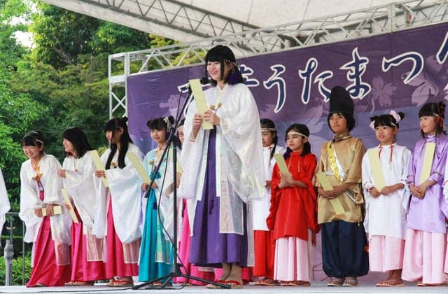 万葉うたまつりとホタル観賞会①