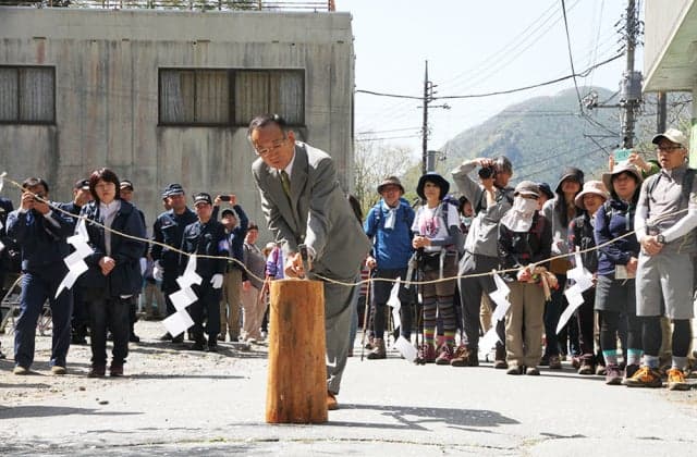 西沢渓谷山開き①
