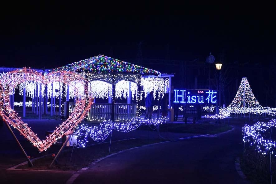 Fujishima Historical Park Fujishima Illumination