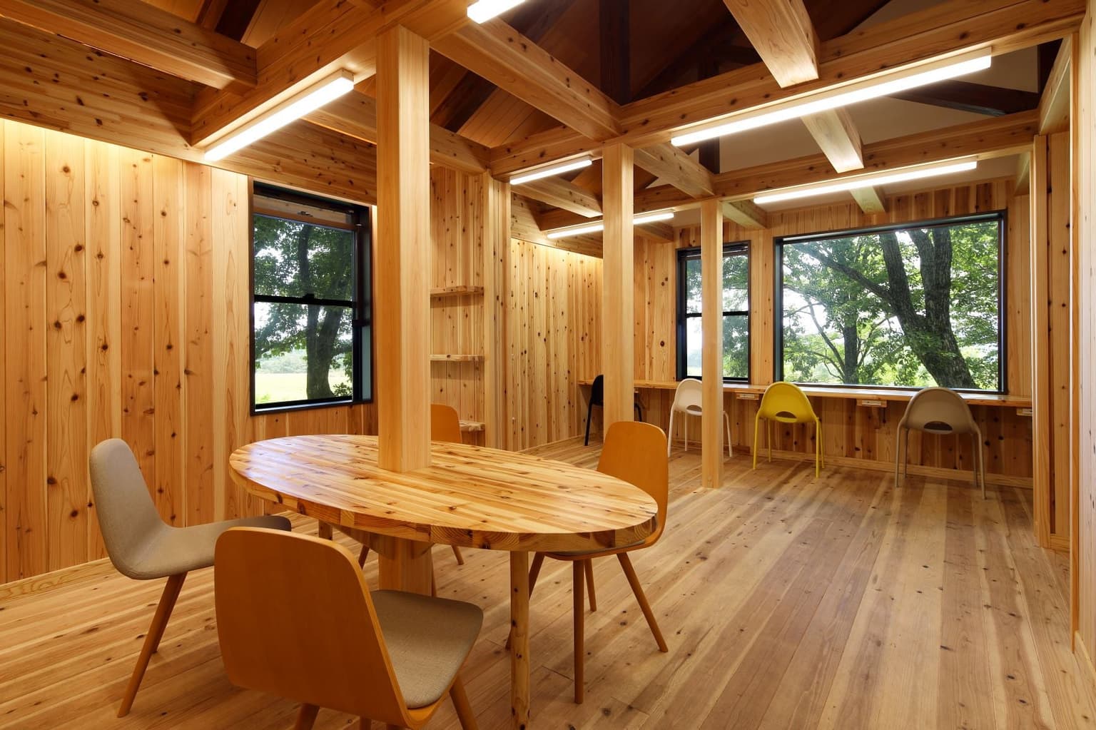 サニタリー棟内部