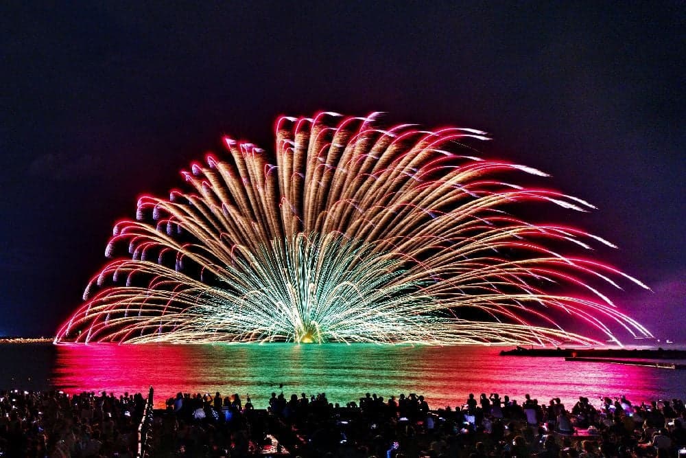 The 42nd Mikuni Fireworks Festival