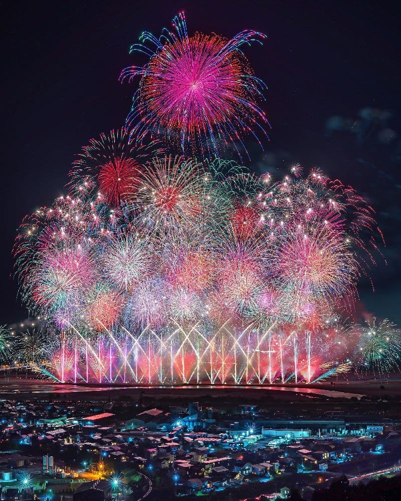 The 37th Oi River Fireworks Festival