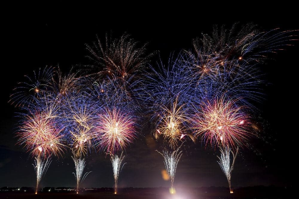 Let's burn! Chamber of Commerce and Industry! The 21st Konosu Fireworks Festival