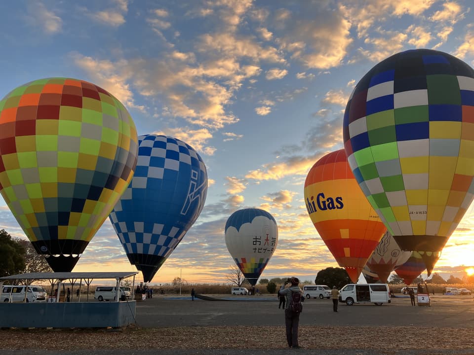 Photos of the competition flight