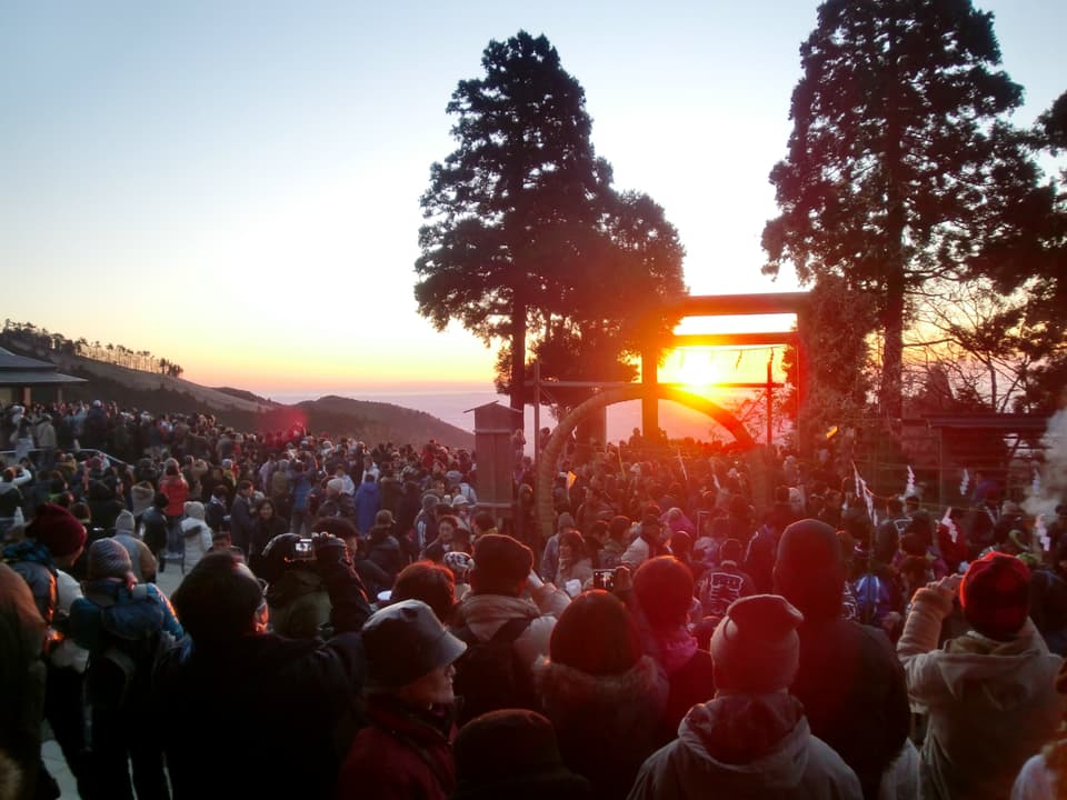 伊勢原市　大山山頂