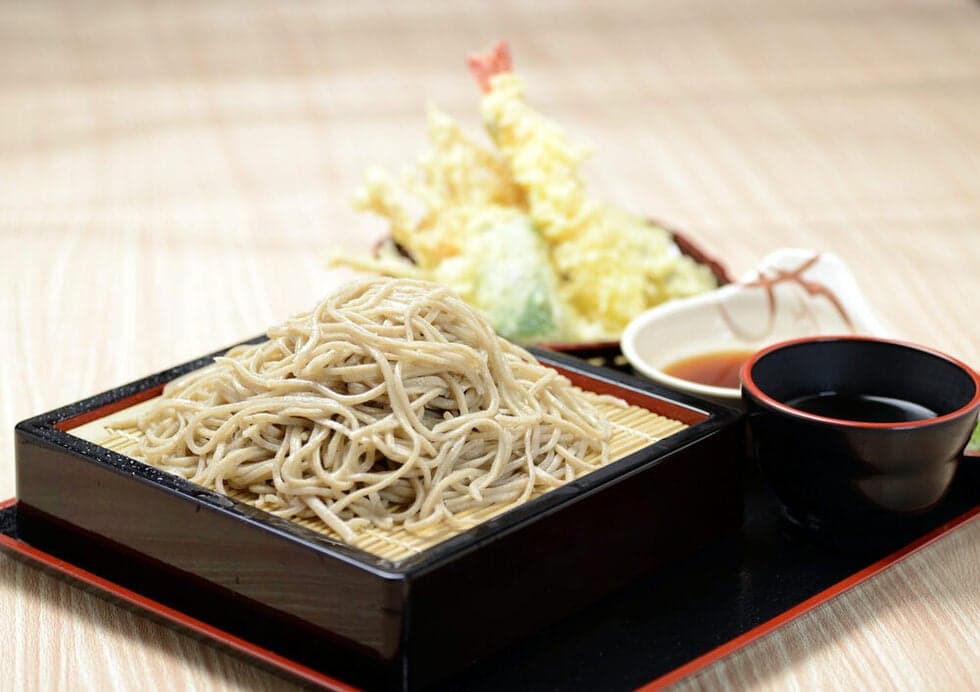 Tempura soba