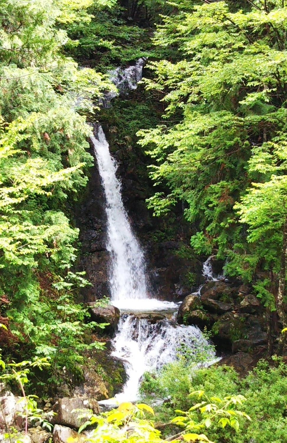 A six-stage waterfall