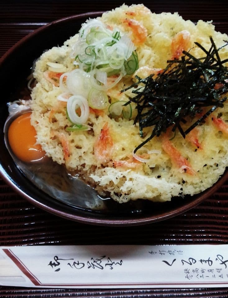 Kakiage soba