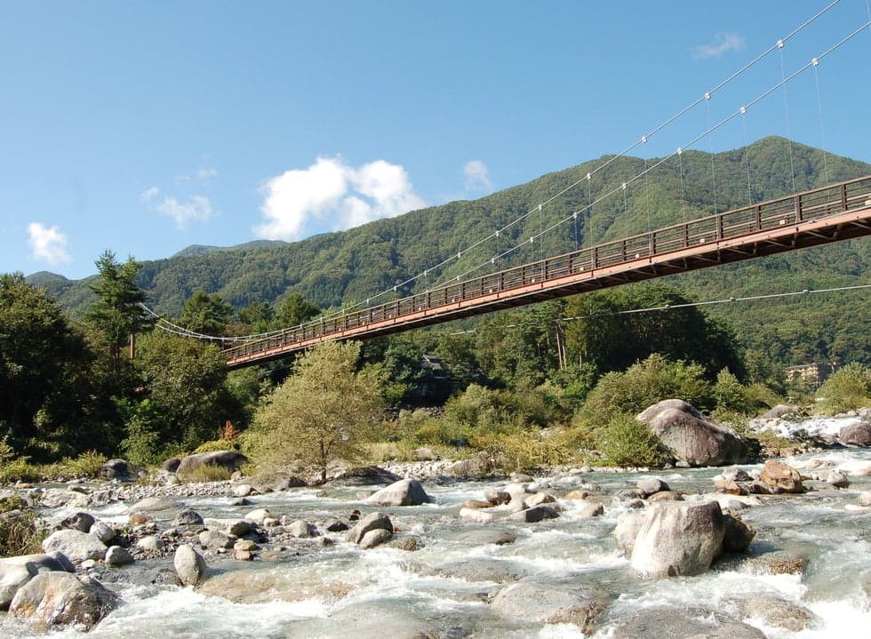 Otagiri River Komakusa Bridge