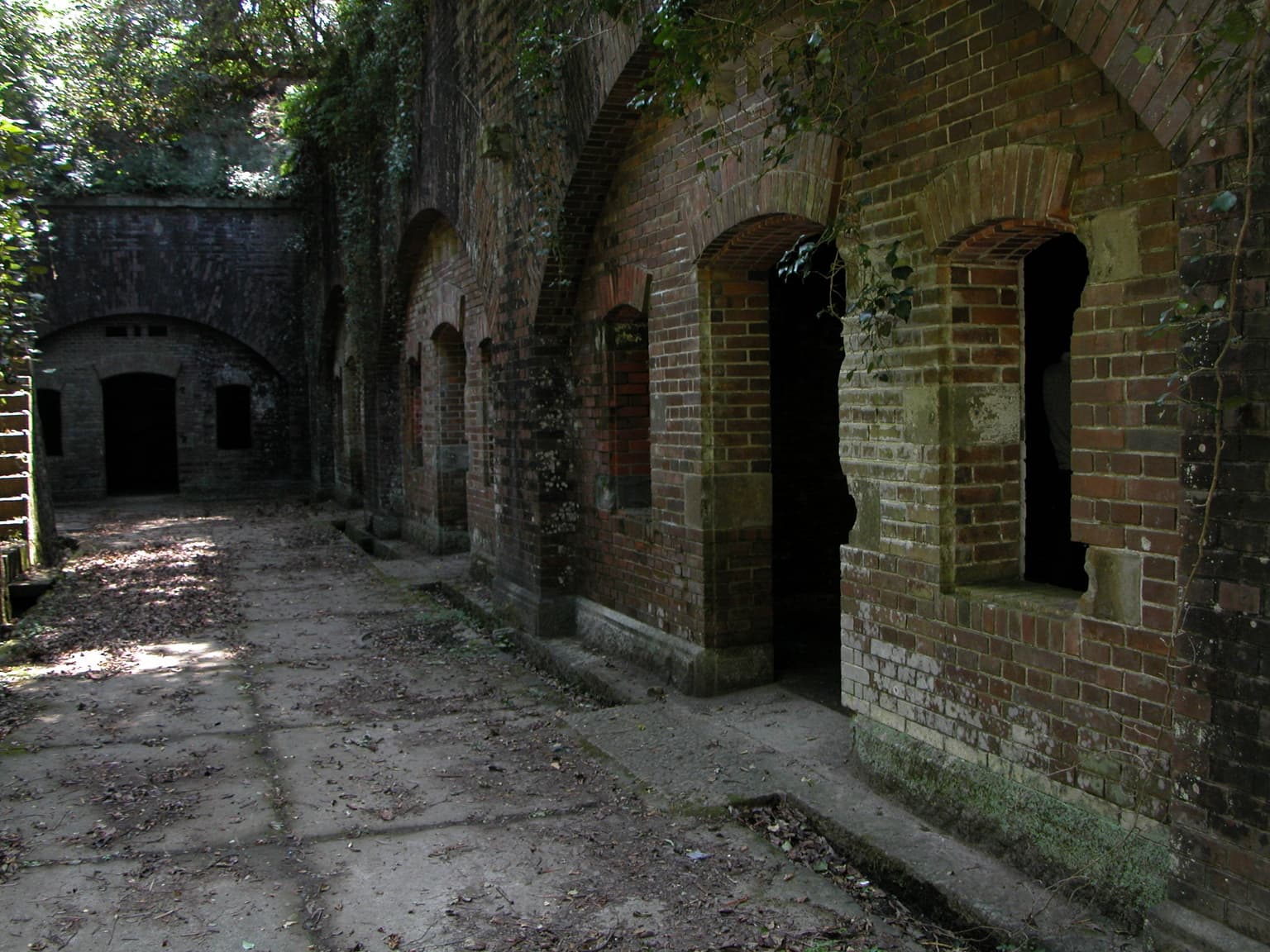The ruins of Tomogashima No. 3 Battery