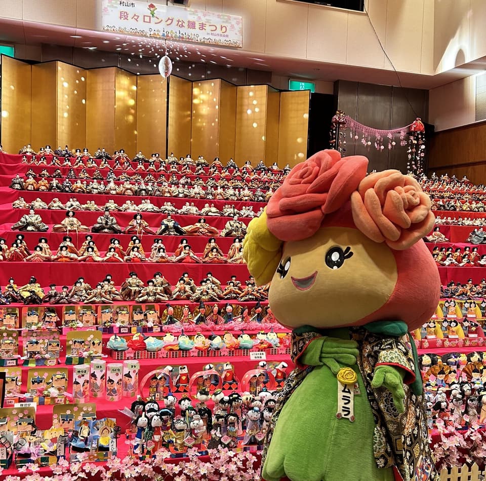 段々ロングなひなまつり