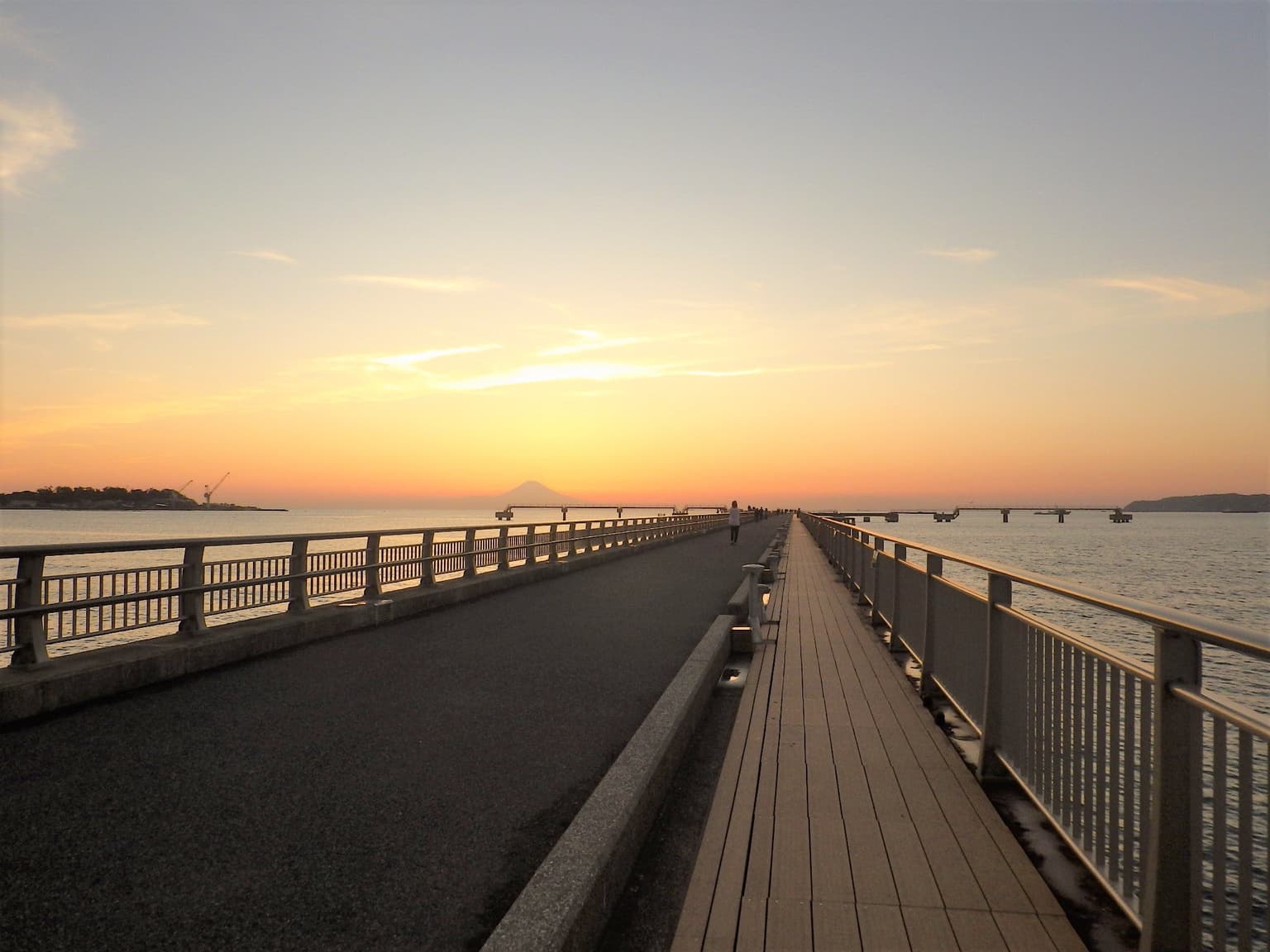 館山夕日桟橋