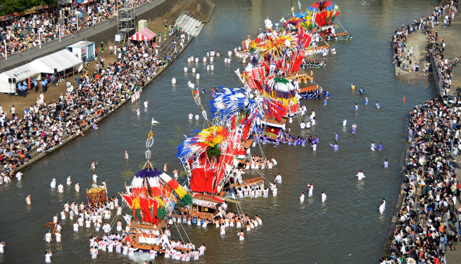 川渡り神事・競演会
