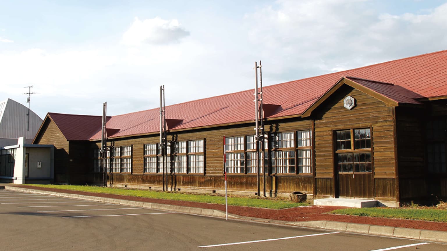 復元された旧幌似小学校